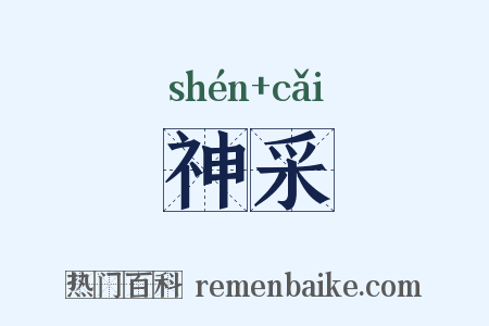 神采是什么意思的图片